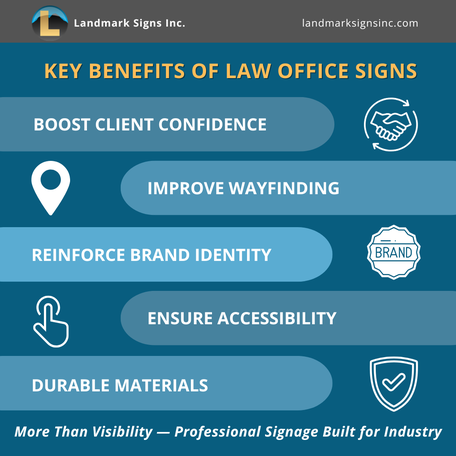 Key Benefits of Law Office Signs