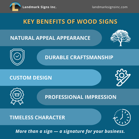 Key Benefits Of Wood Signs