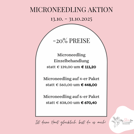 Preise Microneedling Aktion