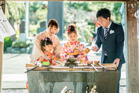 七五三撮影　出張カメラマン　北井香苗　出張撮影　7歳七五三　東京　深大寺　家族写真　ロケーションフォト　七五三　