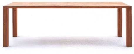 Massivholzmöbel Tossa Möbeldesign Tisch freigestellt