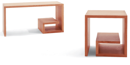 Massivholzmöbel Tossa Möbeldesign Tisch freigestellt