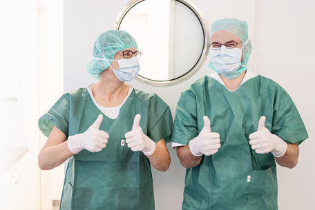 Chirurgie im Garberscenter – Webauftritt und Submarke – klar positioniert und vertrauensbildend umgesetzt.