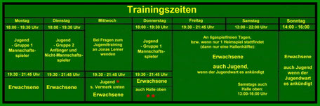 Außer in den Ferien!