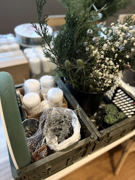 Adventskranz Workshop Basel