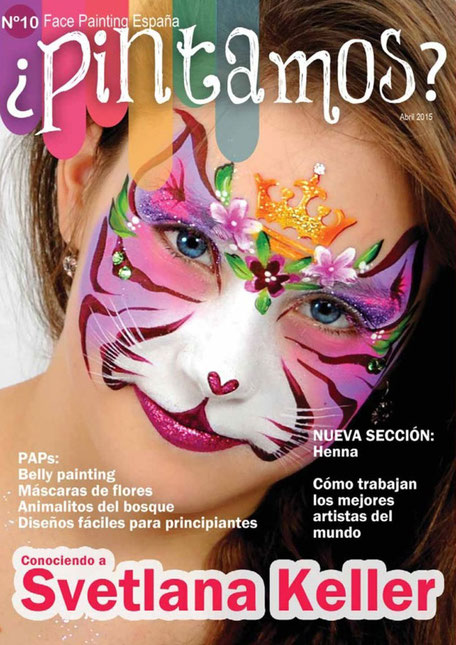 www.kinderschminken.li, Kinderschminken, Kinderschminken Vorlagen, Schminkfarben kaufen, Kinderschminken Kurse, Schminkfarben Schweiz, Svetlana Keller, face painting