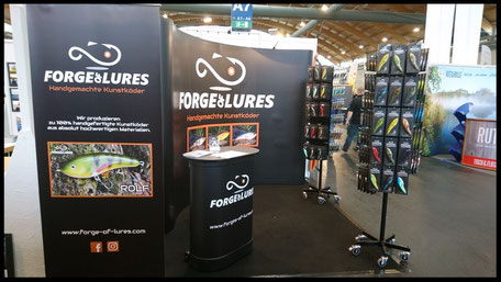 Unser Stand vor Messebeginn am Freitag
