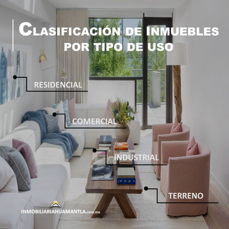 Clasificacion de inmuebles por tipo de uso