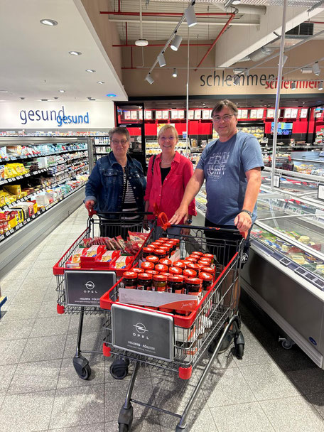 Von l. nach r.: S. Hamann, J. Mönch (FDP), M. Magnussen; Foto © 2025 J. Mönch 