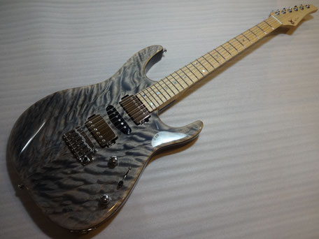 RY GUITAR キルトメイプルトップ Trans Denim オールラッカー