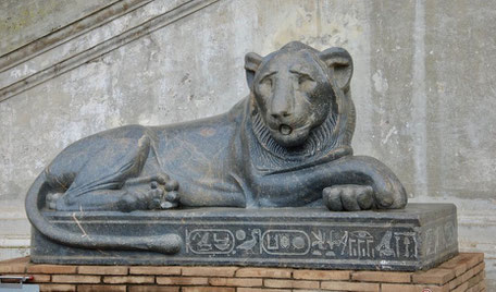 Lion dit de Nactenabo II (Museo Gregoriano Egizio, Le Vatican)