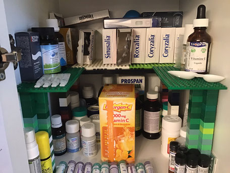 Photo of my Lego Medicine Cabinet Shelf