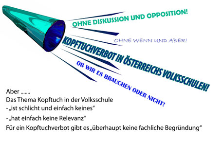 Politshow "Kopftuchverbot" Bild:spagra