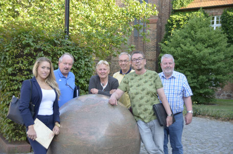 v.L. Julia Fahrenkamp, Norbert Block, Christiane Lahne, Holger Lahne, Norbert Hundt, Hans-Jürgen Ostermann Aufnahme: Robert Drews