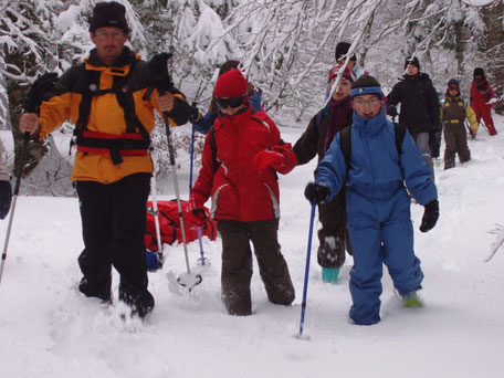 Vacances en famille pour les vacances de Noël et d'hiver