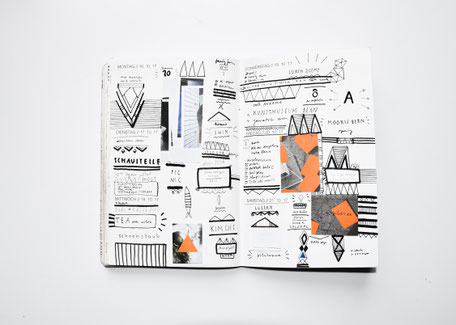 This is my weekly PLANNER scan WEEK 42// 2017. Trough planning, sketching and living new designs and inspirations arise weekly in my inhouse designed PLANNER which I use as a sketchbook, moodboard and notebook.