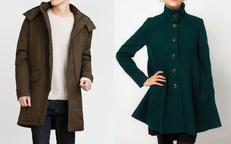 manteau petit rond