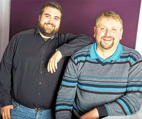Stv. Vorsitzender Mike Griebel / Vorsitzender Manfred Enders - 2015
