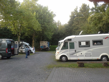 31.08.2015 - Siebter Stellplatz - Münster - Der sechste Stellplatz in Bremen war "nett" ohne Bild und Worte