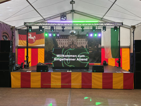 Ton - und Lichttechnik für ein Schützenfest