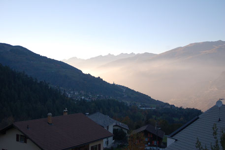 Blick Wohnzimmer
