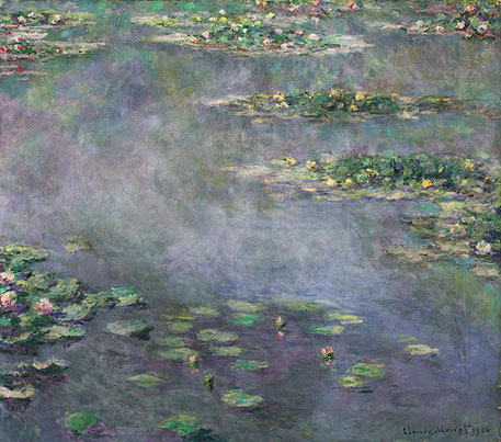 Самые известные картины в мире. Кувшинки (Водяные лилии) - Клод Моне