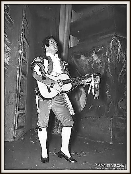 Figaro - IL BARBIERE DI SIVIGLIA - Verona Anfiteatro Arena 1956