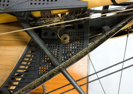 白井一信さんが作ったヴィクトリーの精密な1/48の模型のトイレ