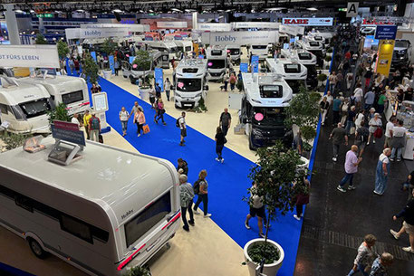 Hobby Halle auf der Caravan Salon 2024