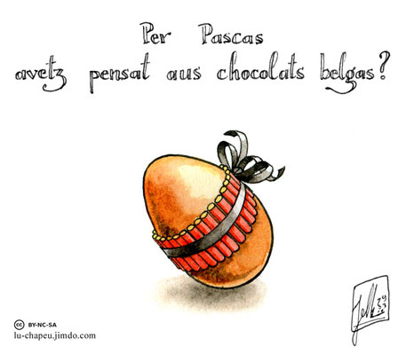 Pour Pâques, vous avez pensé aux chocolats belges ?