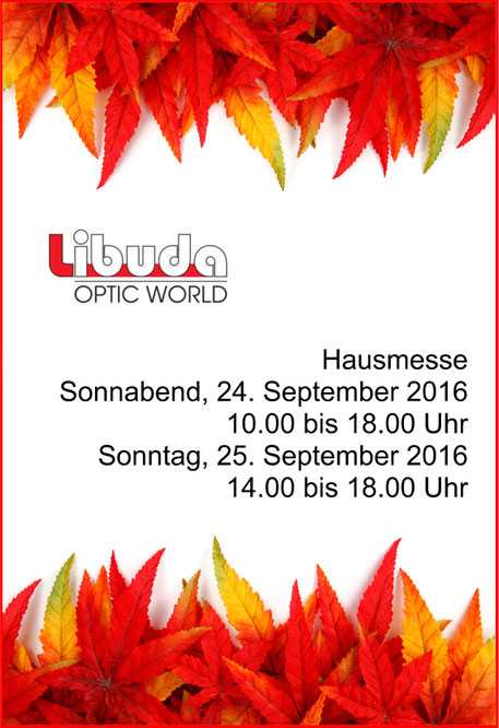 Libuda Optic World exklusiv in Spremberg bei Ihrem Optiker
