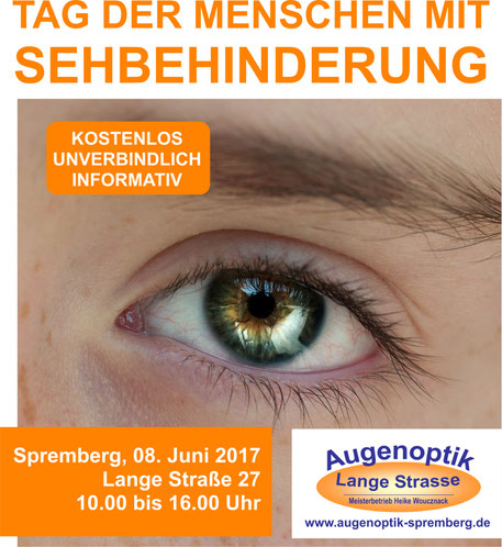 Tag der Menschen mit Sehbehinderung 2017 in Spremberg