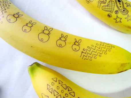 Beatrice Winkel - Bananen-Osterdekoration