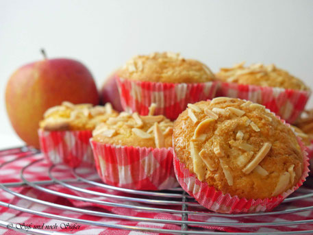 einfaches Rezept für saftige Apfelmuffins