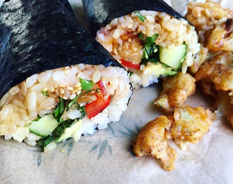 sushi wrap from sushi maki