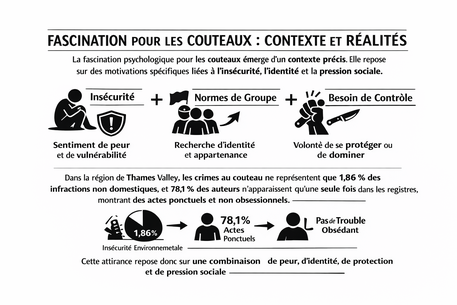 Fascination des couteaux : facteurs clés