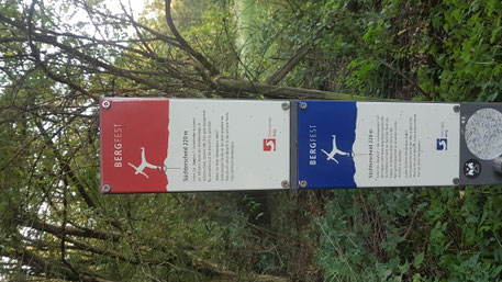 Höchster Punkt und Stempelstele für Sammler von Wanderzielen