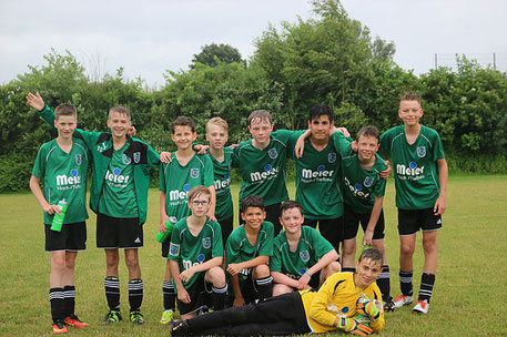 Von links oben: Jannik, Alessandro, Leon, Jan Hendrik, Neils, Meraj, Adrian, Dennis Von links unten: Fabien, Flavio, Benjamin und Emil.  