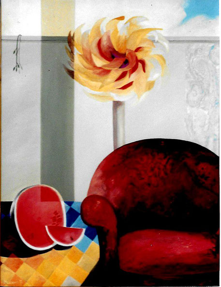 La rumeur du soleil 80 x 60 cm.
