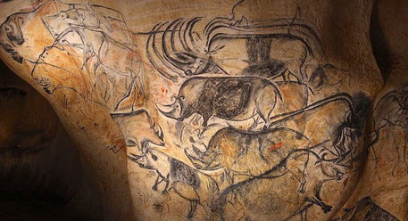 grotte chauvet dictée ce2 animaux