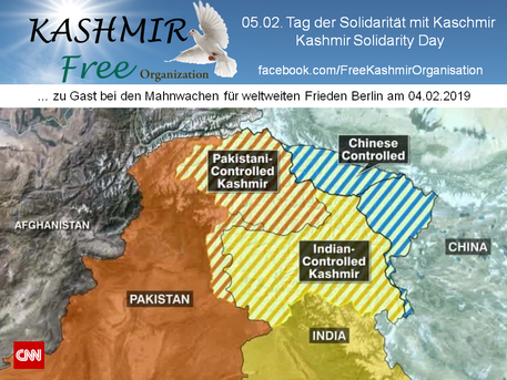 04.02.2019 - Free Kashmir zu Gast bei den Mahnwachen Berlin