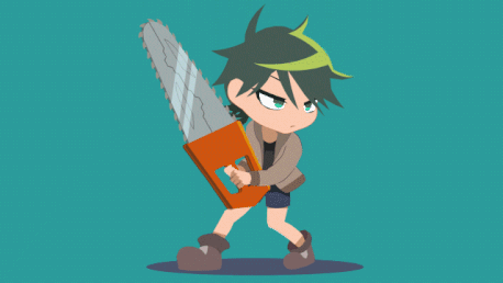 ゲーム風SDキャラクターイラスト