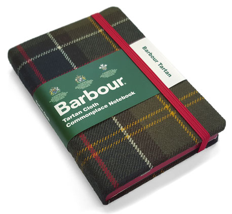 Barbour — pocket format clothbound notebook