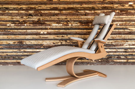 Infrarotliege Luttinger aus Holz
