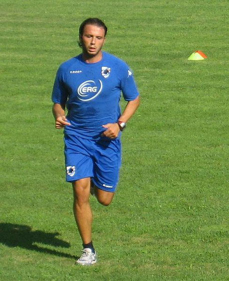 Giampaolo Pazzini, autore di 19 reti nella Sampdorianella stagione 2009-2010