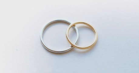 旭川市の結婚指輪 ナローリング FUTARIYA