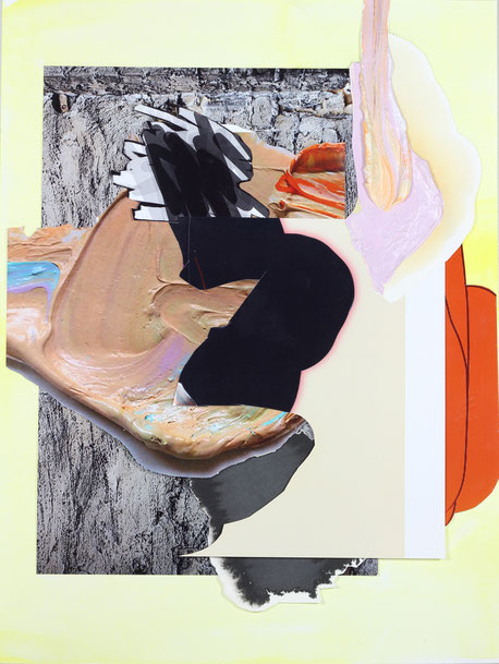 Maja Rohwetter, Gemischte Gefühle#7, Collage, 40 x 30 cm, 2020