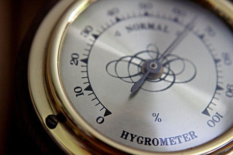 Picture of a classic hygrometer