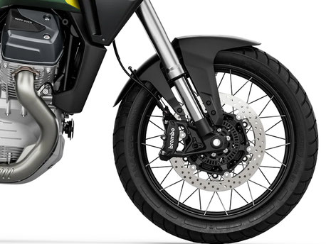 Moto Guzzi Stelvio PFF- Details - Vorderrad mit Brembo Bremsanlage