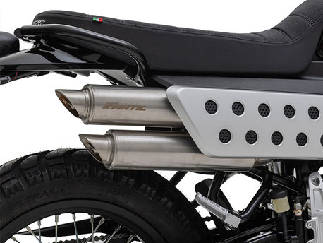 Caballero Scrambler 125 - Auspuffanlage